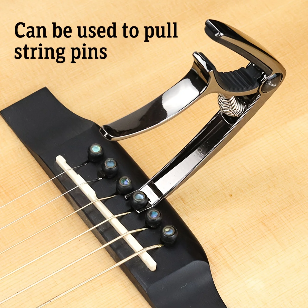 1pc Aluminum Alloy Guitar Capo Quick Change Capo for Acoustic Electric Guitar Precise Tuning & Easy Clamp Durable