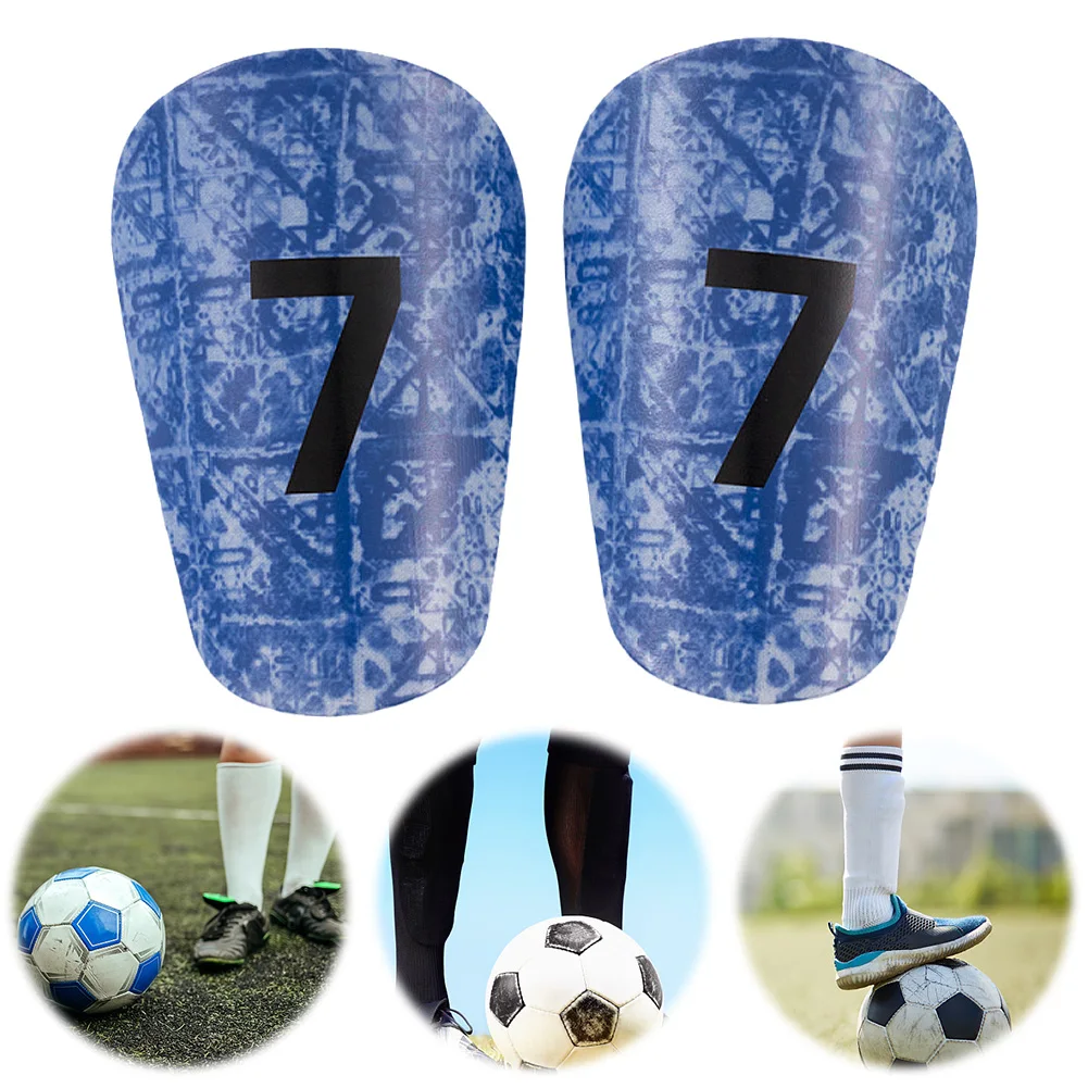 Mini Soccer Shin Guards 1 Pair Lightweight Football Shin Pads Protective Equipment Guards for Athlete Women Men Boys Girls