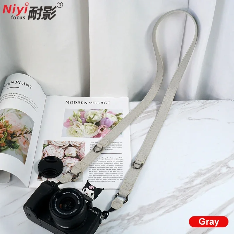 Tracolla In Pelle Per Fotocamera Adatta Per Fotocamera Canon Fujifilm Nikon Sony Leica Pentax Panasonic Slr Dslr Mirrorless
