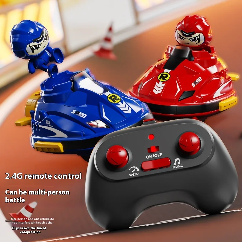 سيارة ممتصة للصدمات تعمل بالتحكم عن بعد لشخصين معر...