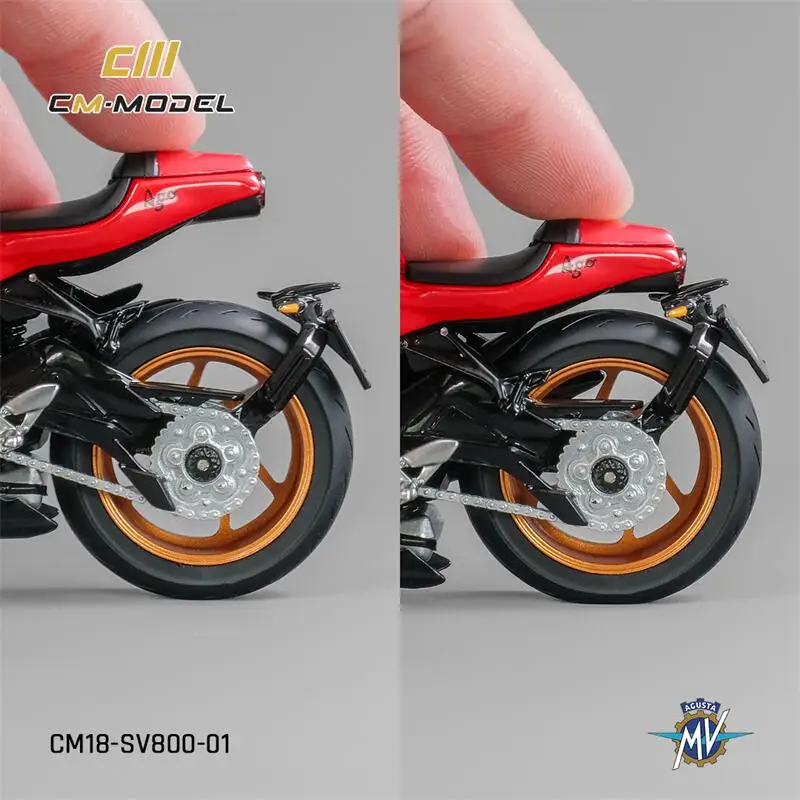 CM MODEl 1:18 MV Agusta F3Rosso / Superveloce 800 2022 Diecast