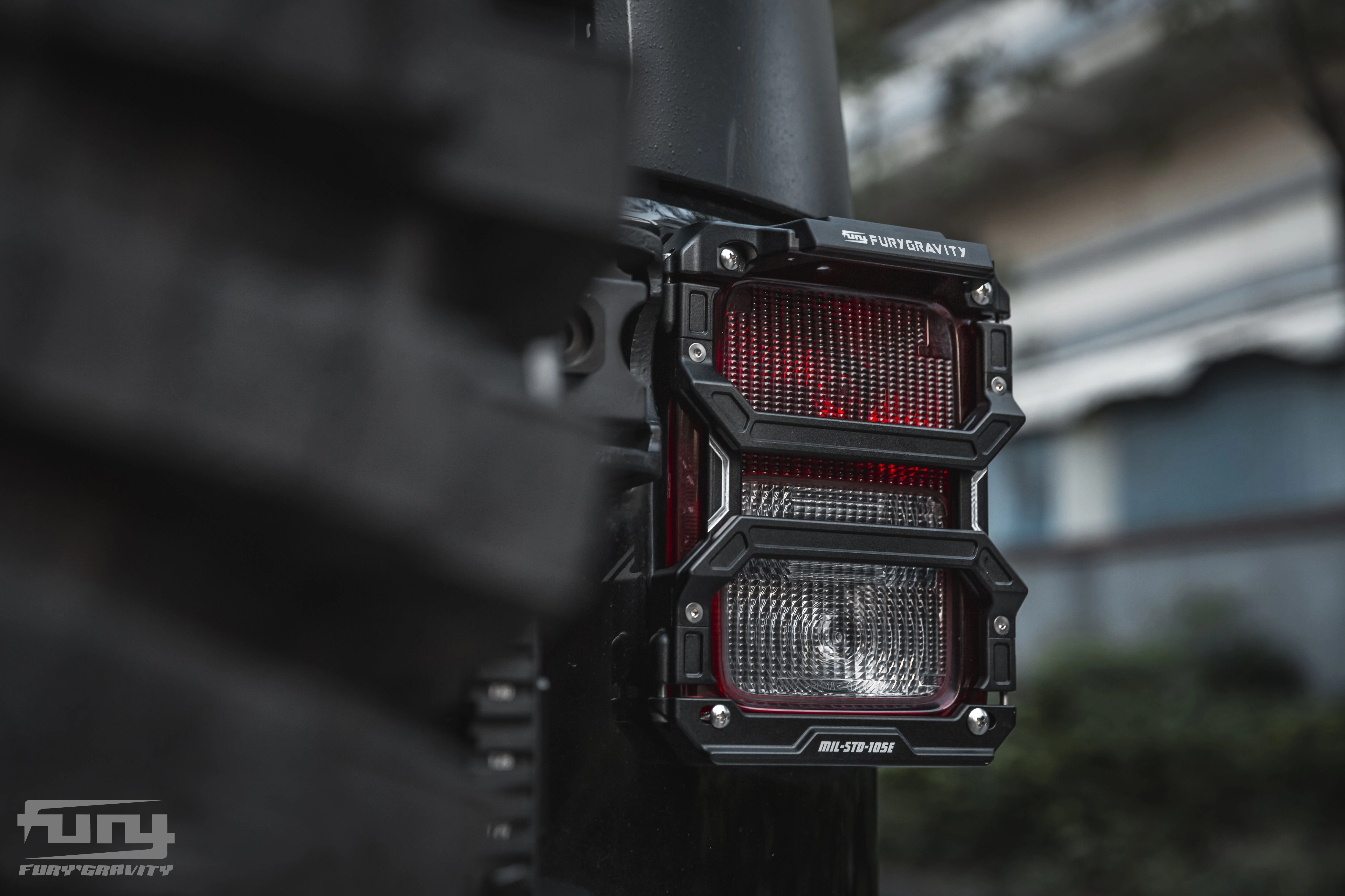 Fury 2007- accessories parts CNC process Aluminum Alloy TAILLIGHT COVER for Jeep wrangler JK custom