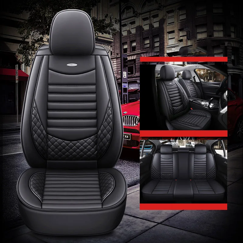 Funda de cuero para asiento de coche, accesorio Interior para Dacia Duster  Sandero Stepway Logan - AliExpress