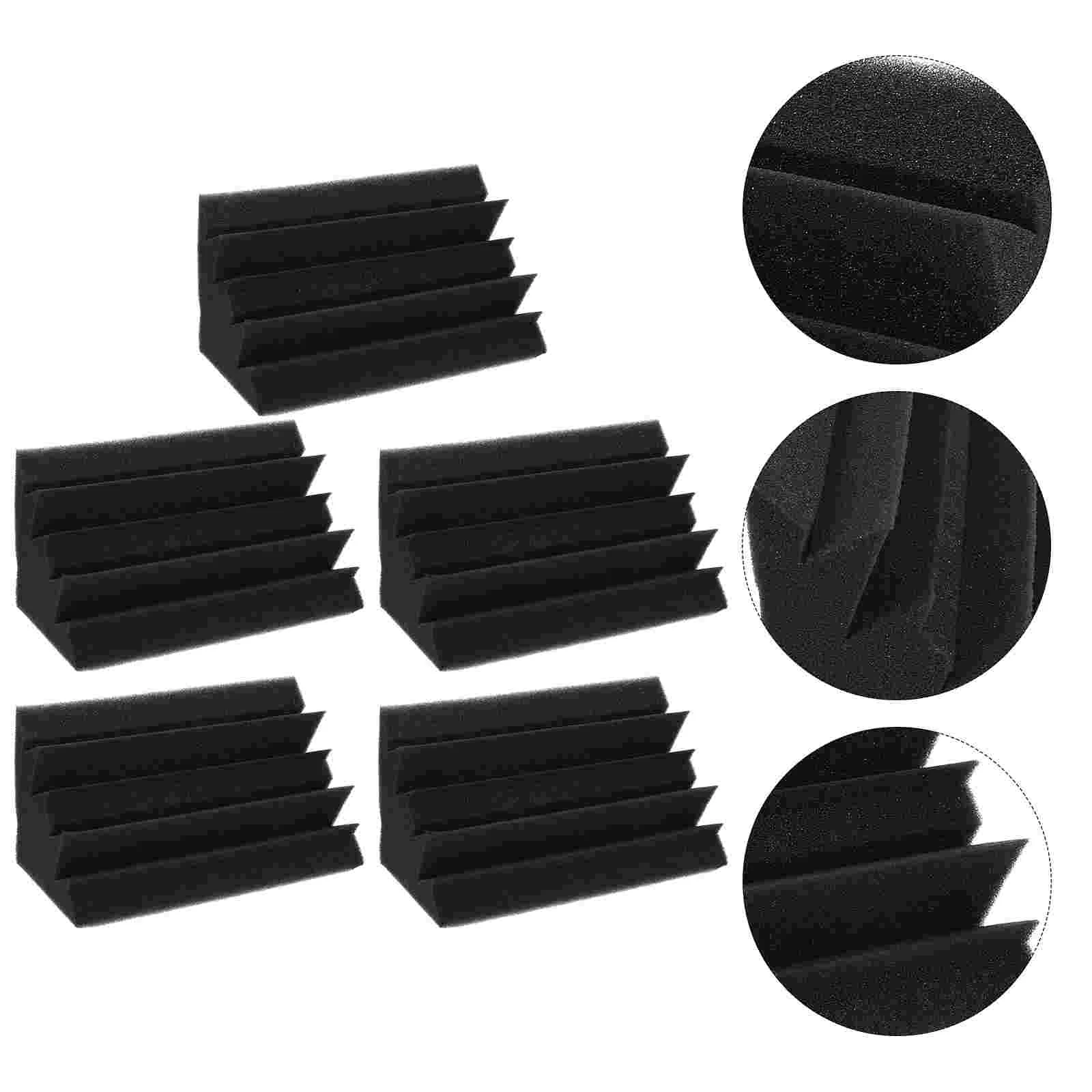 

5Pcs Low Frequency Sound-absorbing Foams Ktv Wall Sound Insulation Foams