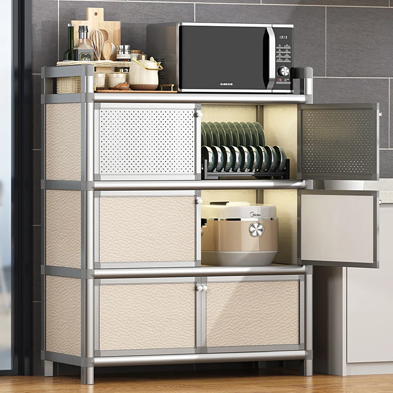 Accent Storage Sideboard Shelf Corner Nordic Cabinet Kitchen Cabinets Modern Container Armarios De Cocina Furniture Parts DWH