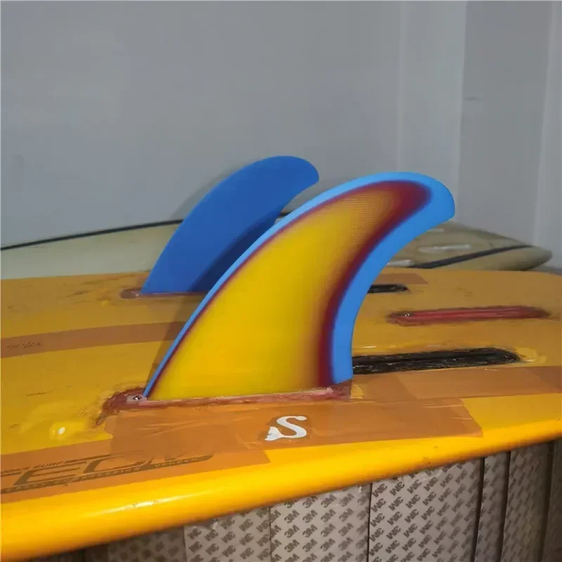 BiLong FUT POWER TWIN FIN for All Board Types Including Fish Funboard and Twin Fin Surfboards.surf Fin Performance Glass Fins