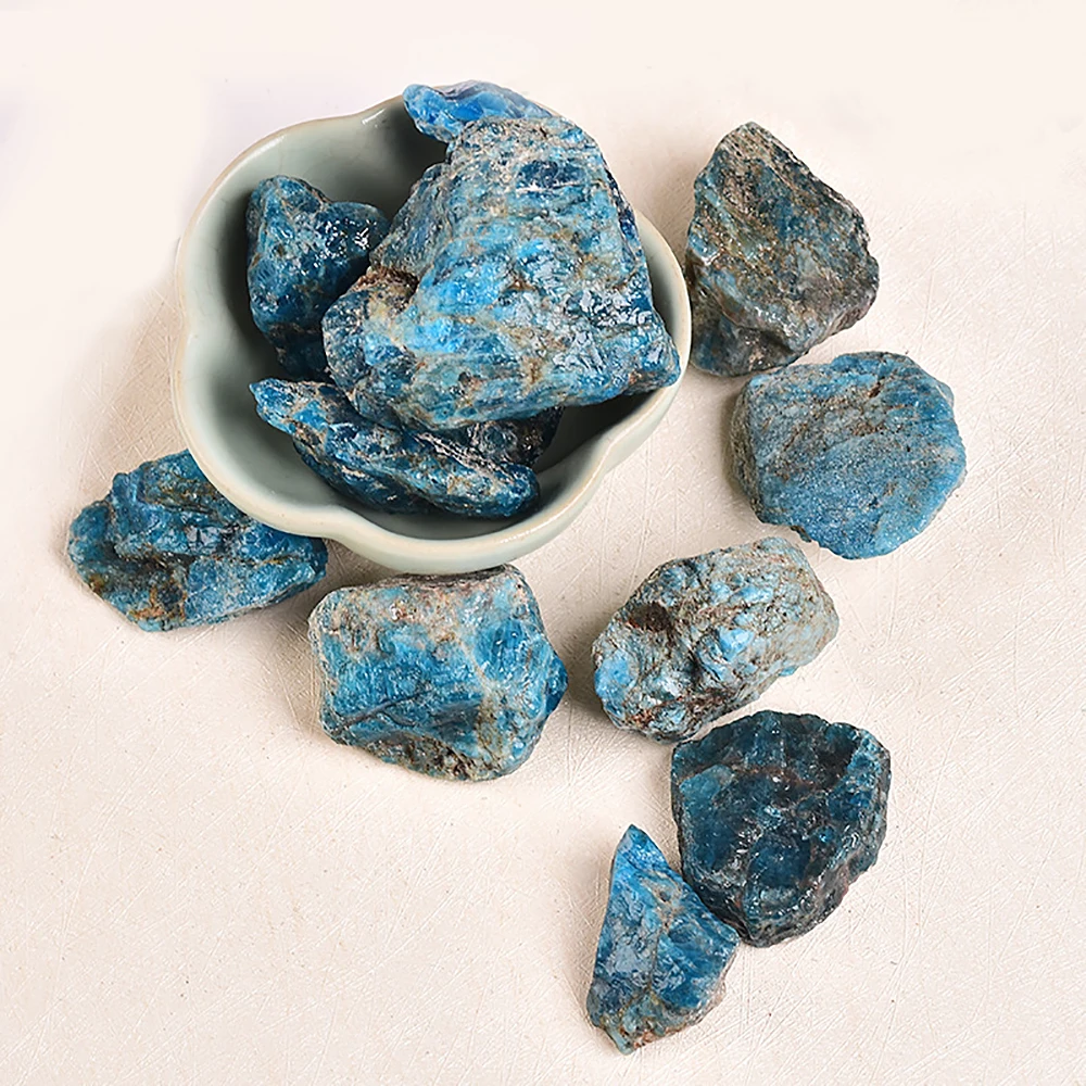 Natural Quartz Crystal Stones Apatite Ore Fluorite Irregular Shape Real Mineral Rock Reiki Healing Specimen Home Decor