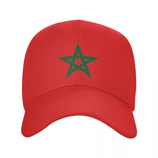 Morocco Flag Hats Men Women Sport Moroccan Hats Sun Caps Fishing Hat  Adjustable Polyester Baseball Caps Washable - AliExpress