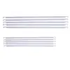 5-Pack Hanging File Folder Metal Rods Bars, White, 2 Sizes, Durable for Office File Document Organizer 3