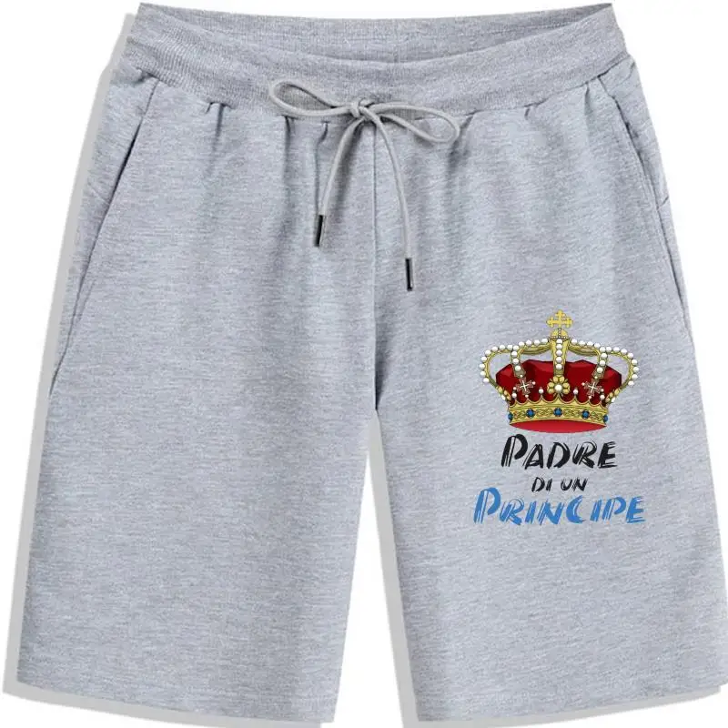 2020 Moda 100% Cotone Pantaloncini Estivi Per Uomo Pantaloncini Uomo Papa Bimbo Padre Di Un Principe Filio Di Re Festa Del Papa Idea Regal