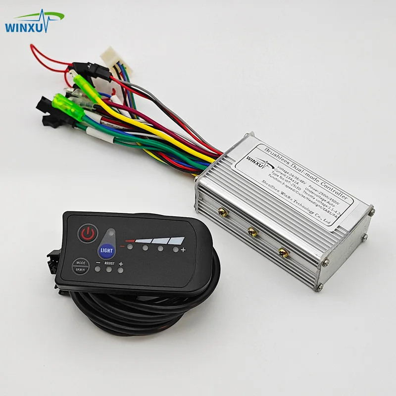 TBVECHI Kit De Controlador Sin Escobillas De Bicicleta Eléctrica, Controlador Sin Escobillas De Bicicleta Electrica Controlador Sin Escobillas De Bicicleta Electrica De 48 V 1200 W Con Pantalla Lcd
