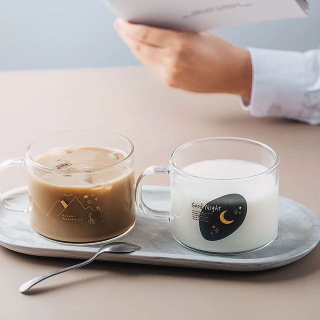 Transparent Simple Glass Tea Cup