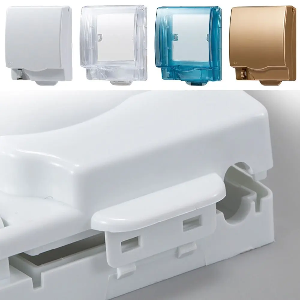 86 Type Switch Socket Anti-shock Wall-mounted Protection Lockable Socket Cover