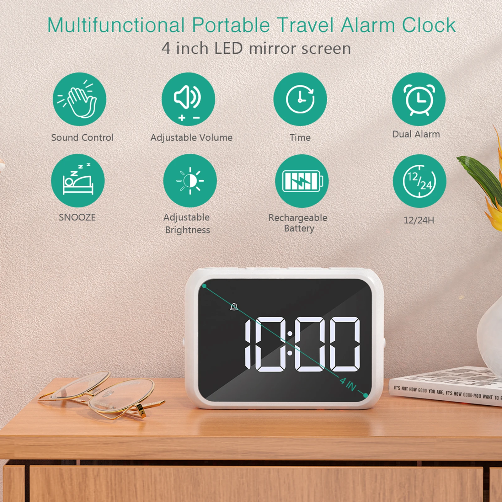 everyone ON THE DOT DESK CLOCK エブリワン　置時計 everyone ON THE DOT DESK CLOCK エブリワン 置時計（置時計