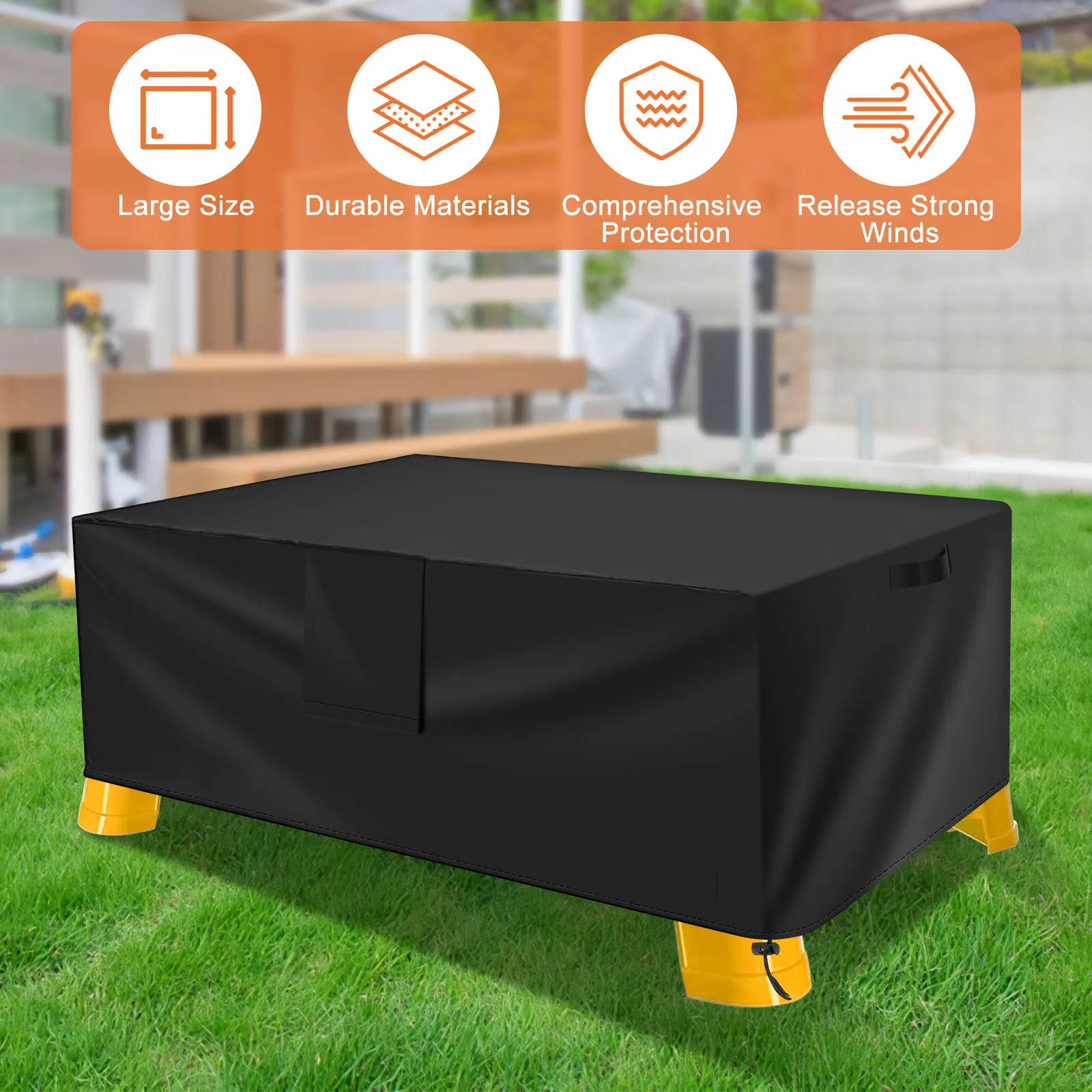 Outdoor Dust Cover Kids Water Play Table Cover 420D Oxford Cloth Water Table Toys Covers Activity Play Protective