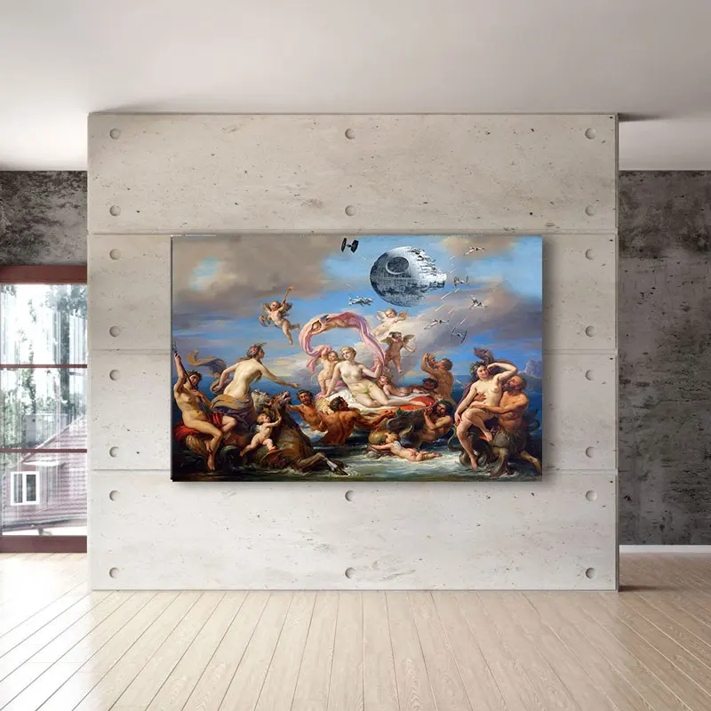 Wall Art The Birth of Venus Posters and Prints Canvas Painting Greek Mythology Aesthetic Living Home Retro Decorative |