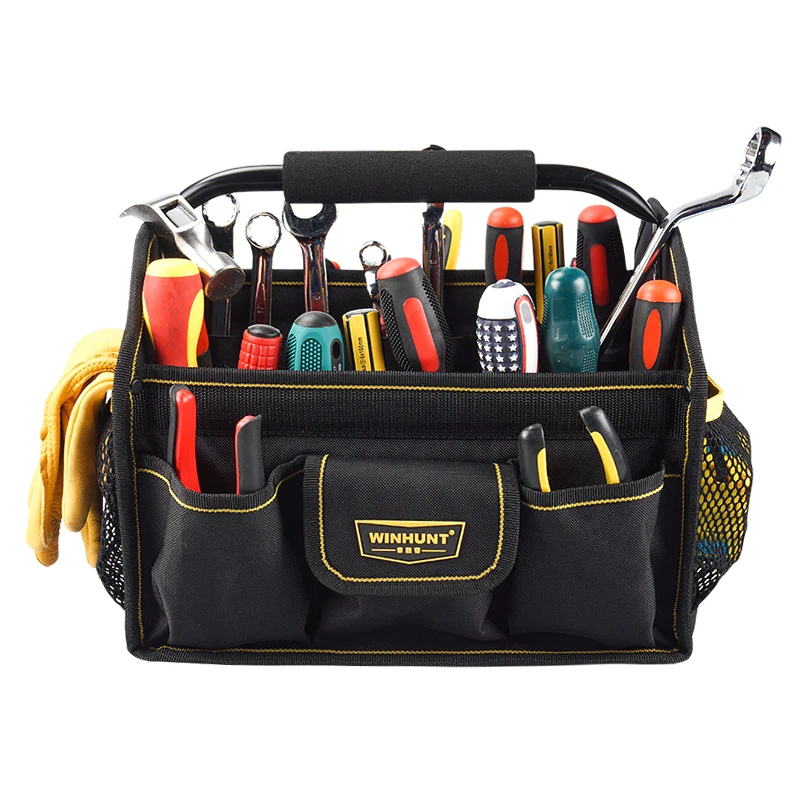

Large Capacity Tool Bag Canvas Portable Electrician Outdoor Camp Tool Bag Multifunctional Gereedschapstas Tool Storage