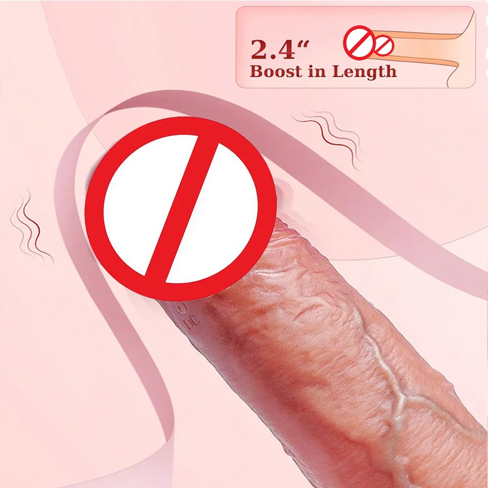 HeartCaptor Silicone Penis Sleeve Extender with Vibration 9 Modes Remote Control Waterproof - Details 4