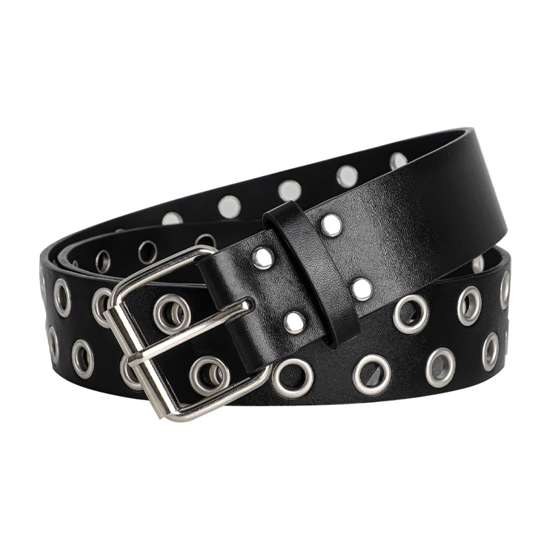 New Punk Style Personalized Fashion Hollow Belt Rock HipHop Accessory Belt For Men Women- Pair with Jeans, Dress，For Ideal Gifts