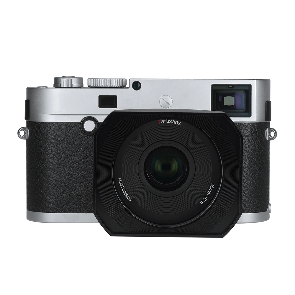 7artisans M35mm F2.0 II 카메라 렌즈 라이카 M MEV1/M11V/M6/M10/M9/M240/M10R 마운트 카메라용 풀 프레임 수동 초점 렌즈