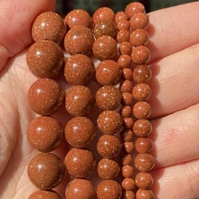  4-10mm Natural Stone Beads Turquoises Lava Agates Tiger Eye Loose Round Spacer Beads for Jewelry Making DIY Bracelet Accessory 