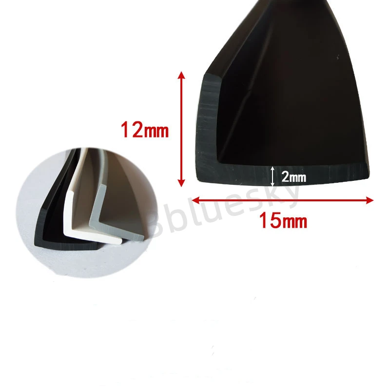 shield colisao avoidance gasket l faixa preto cinza branco 12x15mm 02