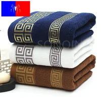 Thickened Cotton Bath Towel Increases Water Absorption Adult Bath Towel Solid Color Golden Silk Soft Affinity Face Towel 2