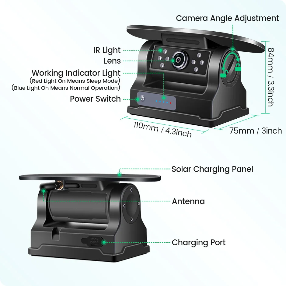 waterproof camera housing