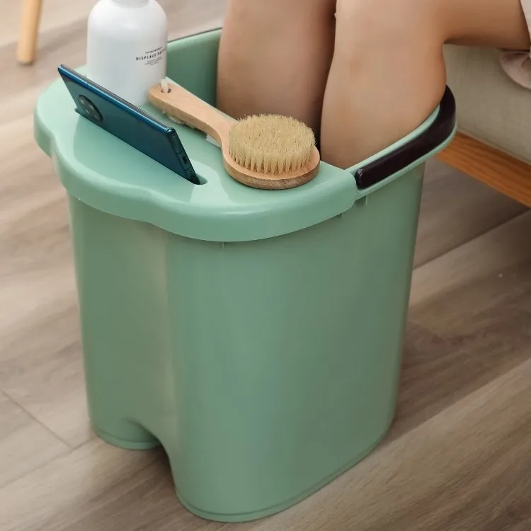 

Thermal Insulation Plastic Massage and Elevated Home Health Foot Bath Bucket