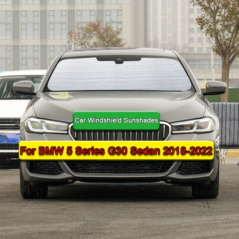 

Автомобильные солнцезащитные занавески, защита от УФ-лучей, солнцезащитный козырек, крышка на лобовое стекло, защита конфиденциальности для BMW 5 серии G30 Sedan 2018-2022