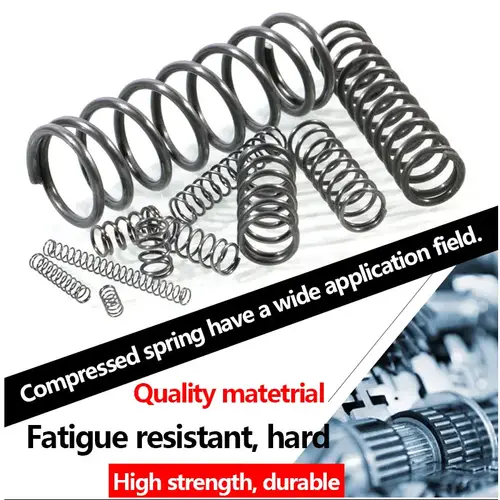 10Pcs/Lot 0.2mm/0.3mm Spring Steel Micro Small Compression Spring, OD:1.5/2/3/4/5/6mm, Free Length: 5mm-50mm  - Customizable - Image 6