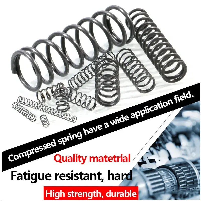 10Pcs/Lot 0.2mm/0.3mm Spring Steel Micro Small Compression Spring, OD:1.5/2/3/4/5/6mm, Free Length: 5mm-50mm  - Customizable - Image 6