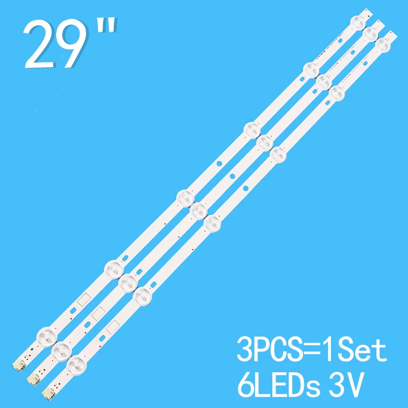 New 3PCS/lot For 29P1300TV SVT290A05 P1300 6LED REV03 565mm