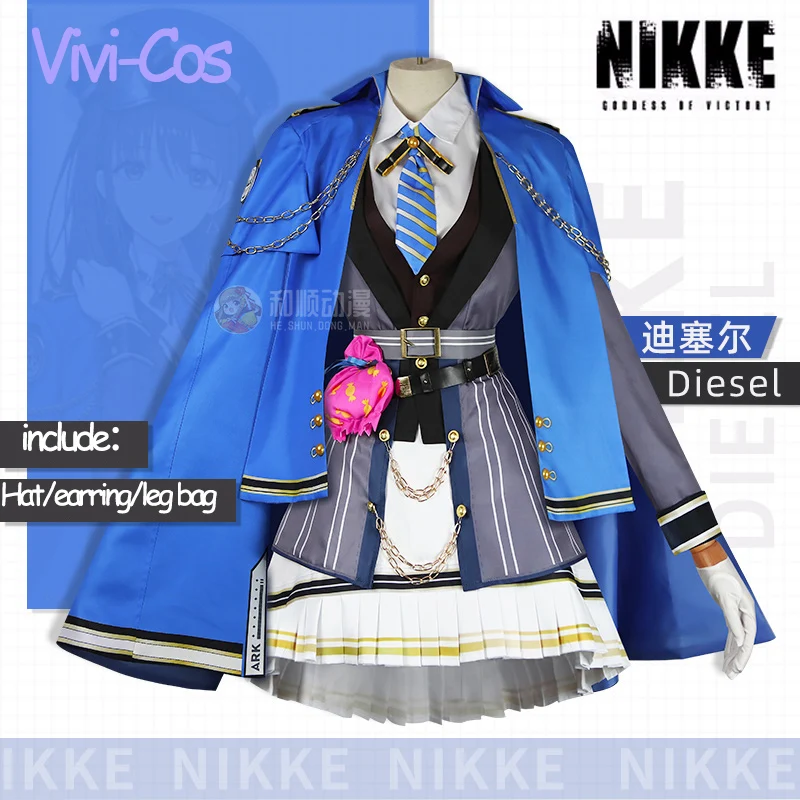 

Vivi-Cos Game NIKKE The Goddess Of Victory Diesel Sexy Cool Cosplay Women's Costume Fashio Activity Party Role Play Clothing New
