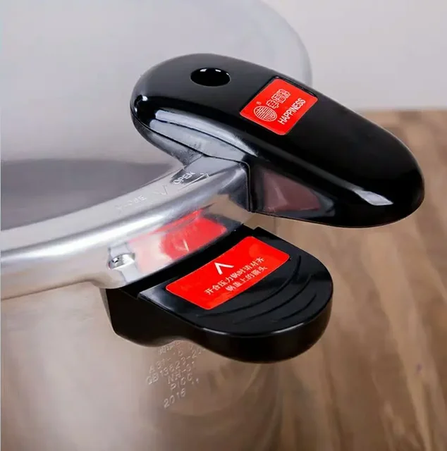Pressure Cooker Commercial Explosion-proof Soup Pot Stew Pot Distiller Kitchen Cookware Cooking Tool Gas Stove Cooker Steamer 5
