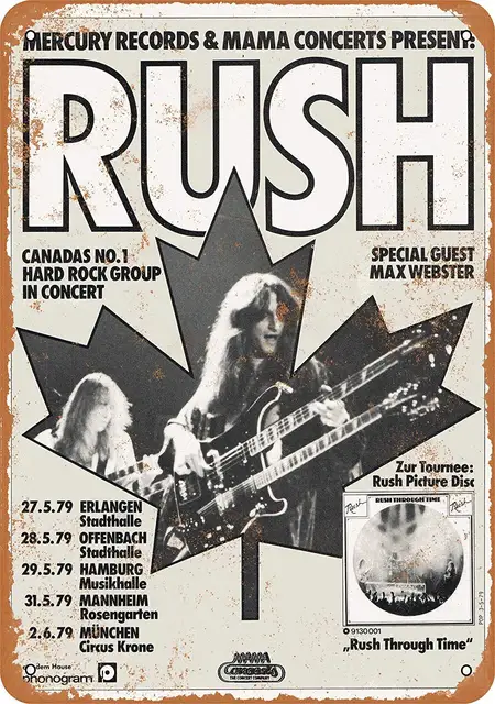 Liu Beishan Rush in Germany Metal Wall Art Tin Signs Warning Animal Funny Restaurant Bar Band Newly Married Birthday Party Chris