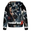 Terrifier 3 Zip up Hoodies Cosplay 3D Jackets Christmas 2024 Coat Fashion Zipper Thick Sweatshirts Hip Hop Zip Hooded Jackets 3