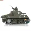 2.4G HENG LONG 1/16 7.0 Upgraded M4A3 Sherman RTR RC Tank 3898 Metal Tracks TH17671-SMT4 3