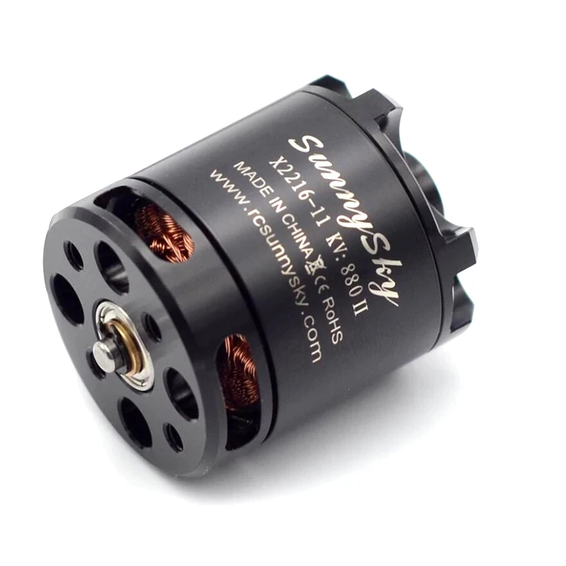 1PC Original SUNNYSKY X2216 KV880/KV1100/KV1250/KV1400/2400KV Brushless Motor (Flat Shaft ) for RC F3A 182 fixed-wing aircraft thumbnail 5