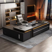 مصمم الصينية بوس الجدول بسيط الحديثة الصينية الاستقبال أدراج مكاتب خزانة مؤتمر مكتب غير عادي Meuble الأثاث 1