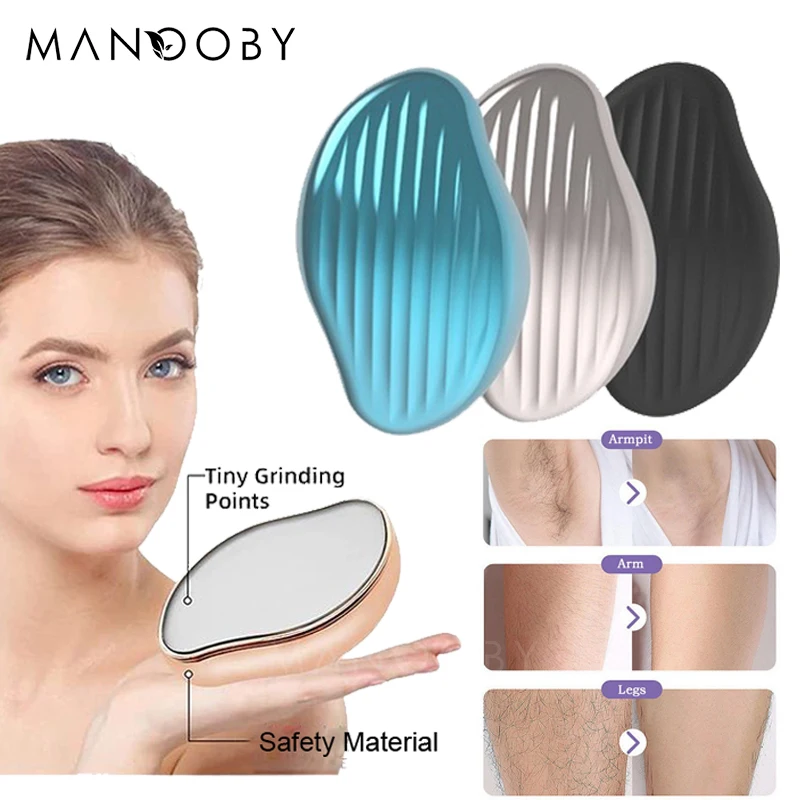 Women Crystal Hair Epilator Eraser Painless Physical Hair Removal Tools