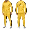 2024 WTF World Taekwondo Federation Men's New Solid Color Sweatshirt Set Casual Long-sleeved Hoodies + Pants Two Piece Suit 3