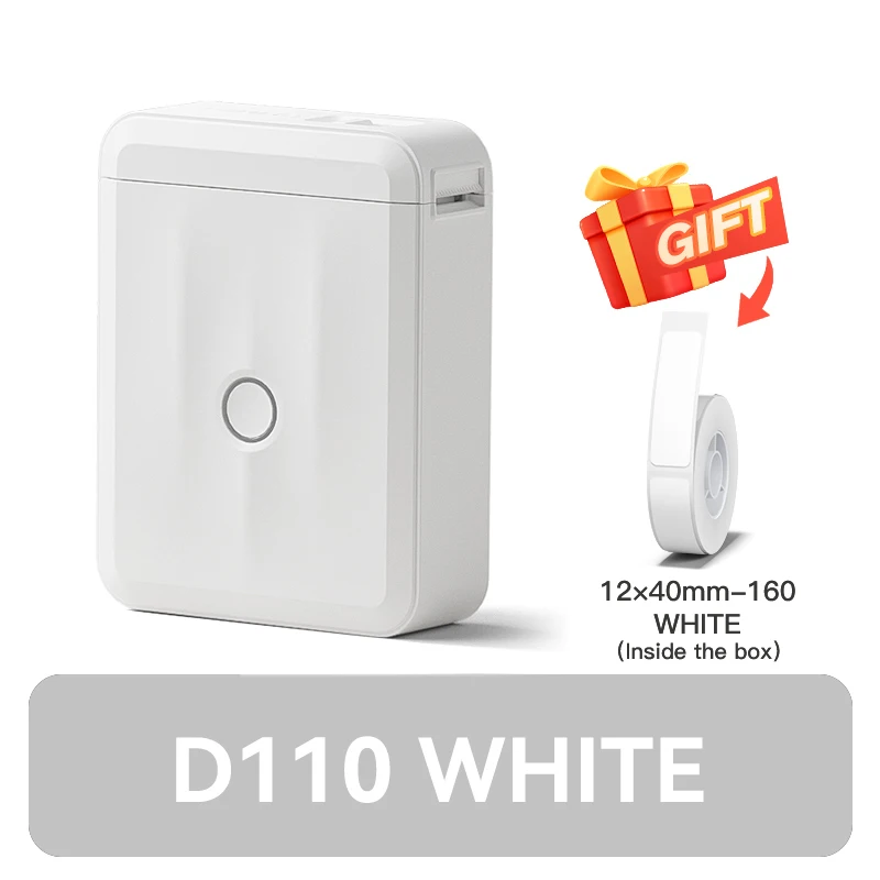 Compact Bluetooth Thermal Label Printer - Mini Portable Self-Adhesive Sticker Maker