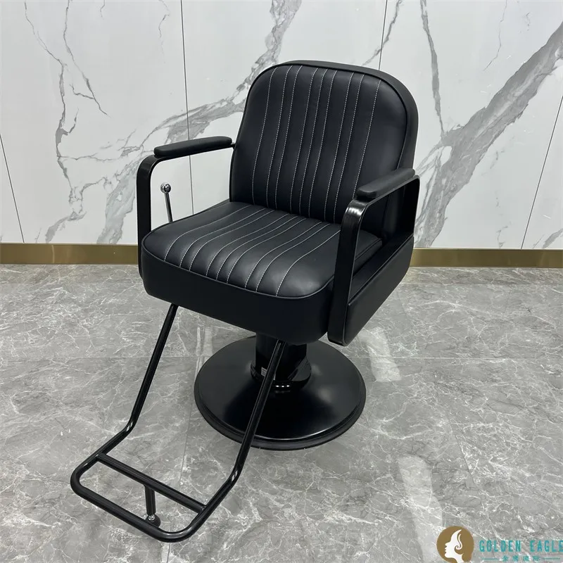 Manicure Barber Chairs Barbershop Hairdresser Comfortable Beauty Chair Swivel Cosmetic Vanity Sillas De Barberia Salon Furniture