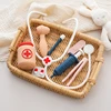 Children Doctor Toy Set Silicone Simulation Medical Box Montessori Toy Baby Play House Games Educational Toy Kid Christmas Gifts 1