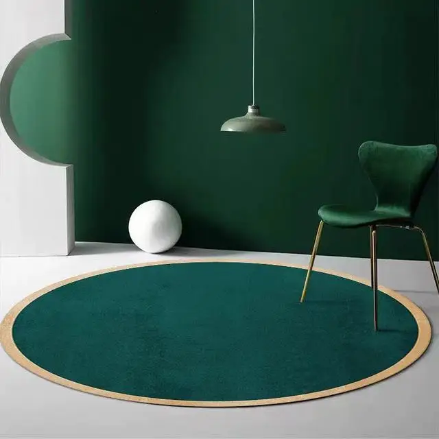Nordic Style Round Carpets for Living Room Decoration Bedroom Decor Rugs Non-slip Carpet Sofa Area Rug Home Thicken Floor Mats 4