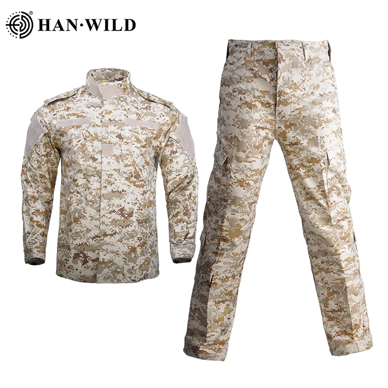 

Hiking Combat Uniform Men Tactical Suit Wear Resistant Military Shirt Army Softair Pants Multicam Suits Hunt Camping Clothing
