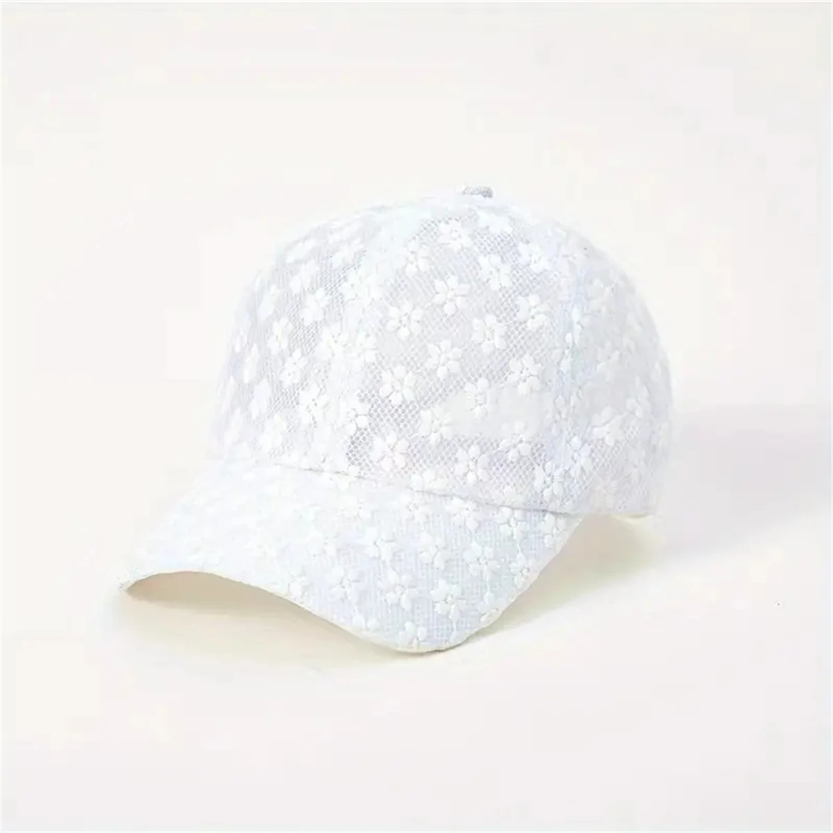 Bayanlar çiçek güneş şapkası-uv geçirmez beyzbol şapkası bahar ve yaz nefes açık spor ve aktiviteler kap