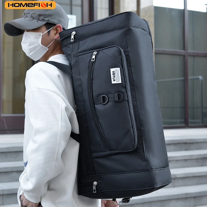 HOMEFISH versized handbag, multi-functional, suitable for travel, fitness activities, and outdoor excursions 1