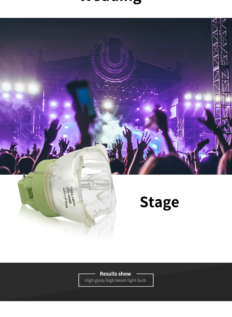 10R 280W Beam Lamp Bulb with 280w Ballast Power Supply for R10 MSD Platinum Stage Light